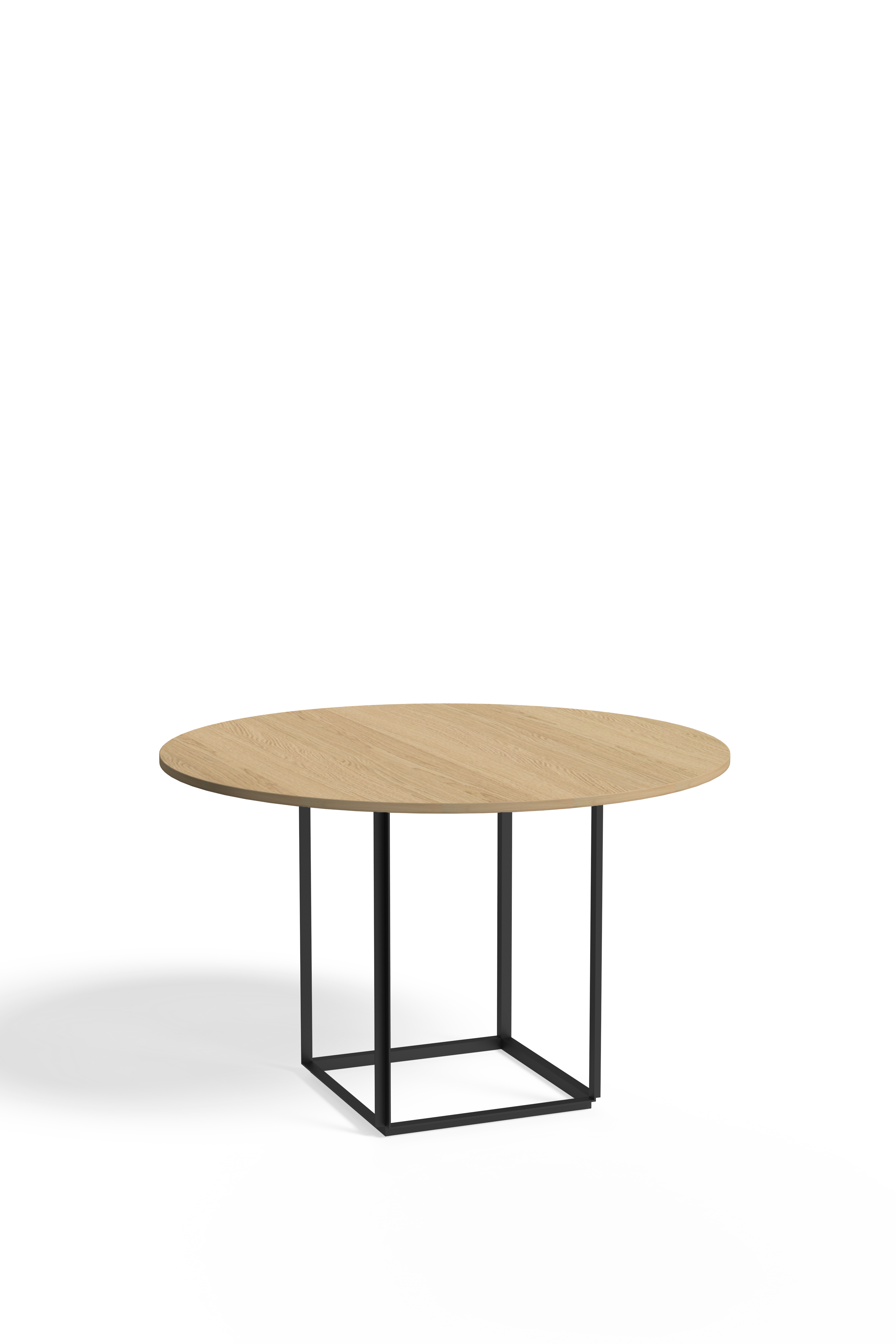 Florence Dining Table | Ø120cm Wood Veneer Table Top