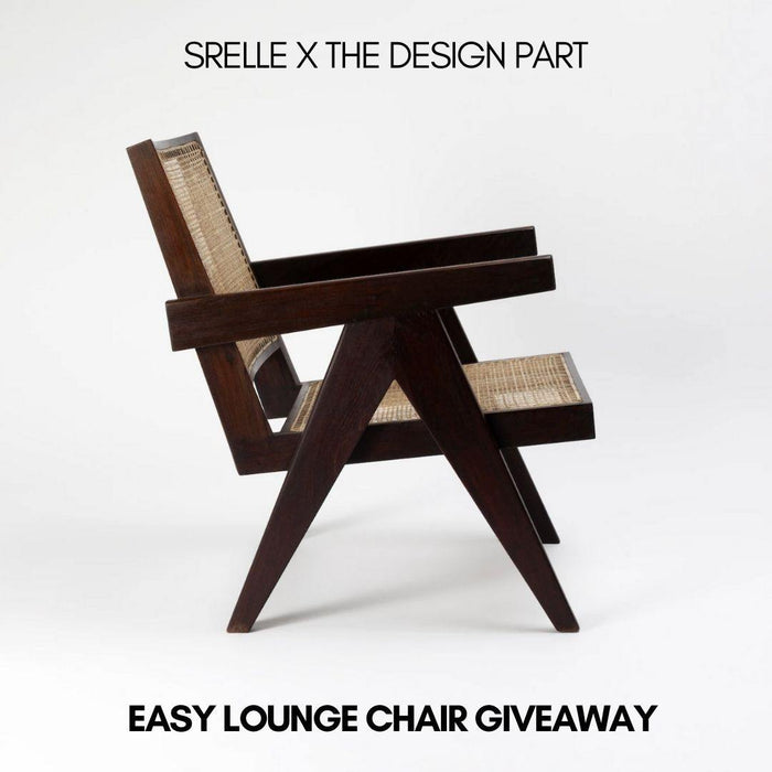Srelle X The Design Part Giveaway: Pierre Jeanneret Easy Lounge Chair - The Design Part
