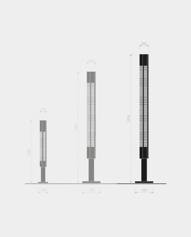 Floor lamp "Very Big Signal" - The Design Part