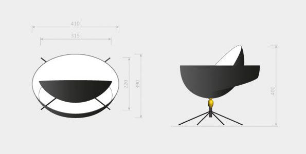 Desk lamp "Saturnus" - The Design Part