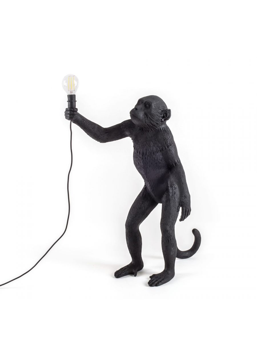 The Monkey Lamp Black