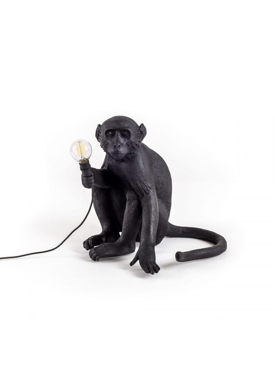 Die Affenlampe Schwarz