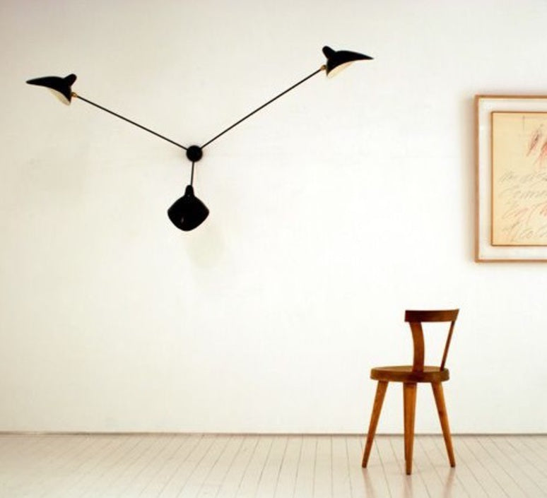 Wall Lampe "Spider" 3 Still Arms
