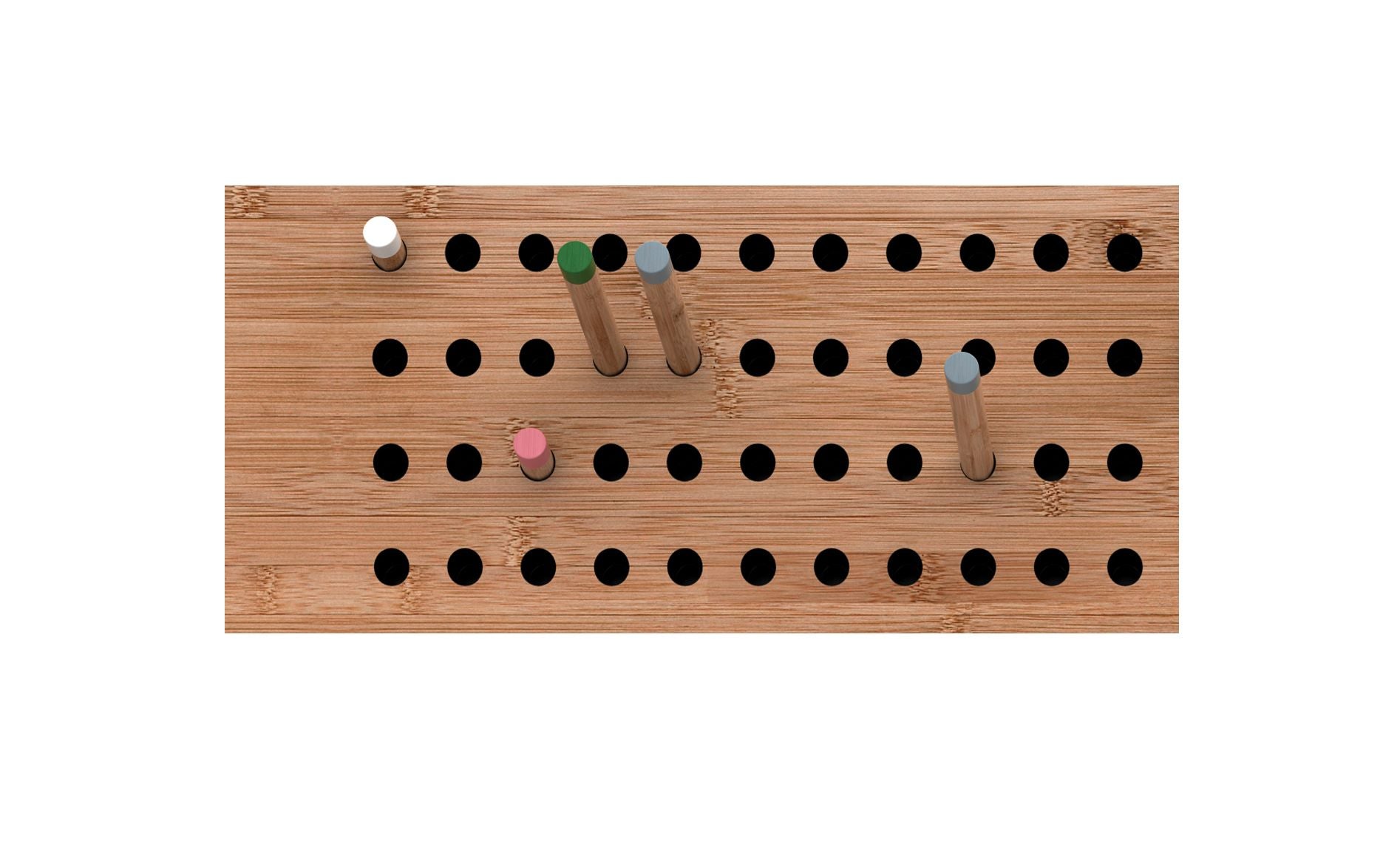 Scoreboard Coat Rack (Bamboo)